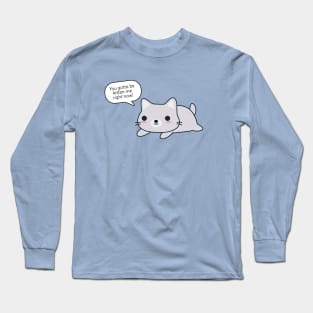 Funny Cat Pun Long Sleeve T-Shirt